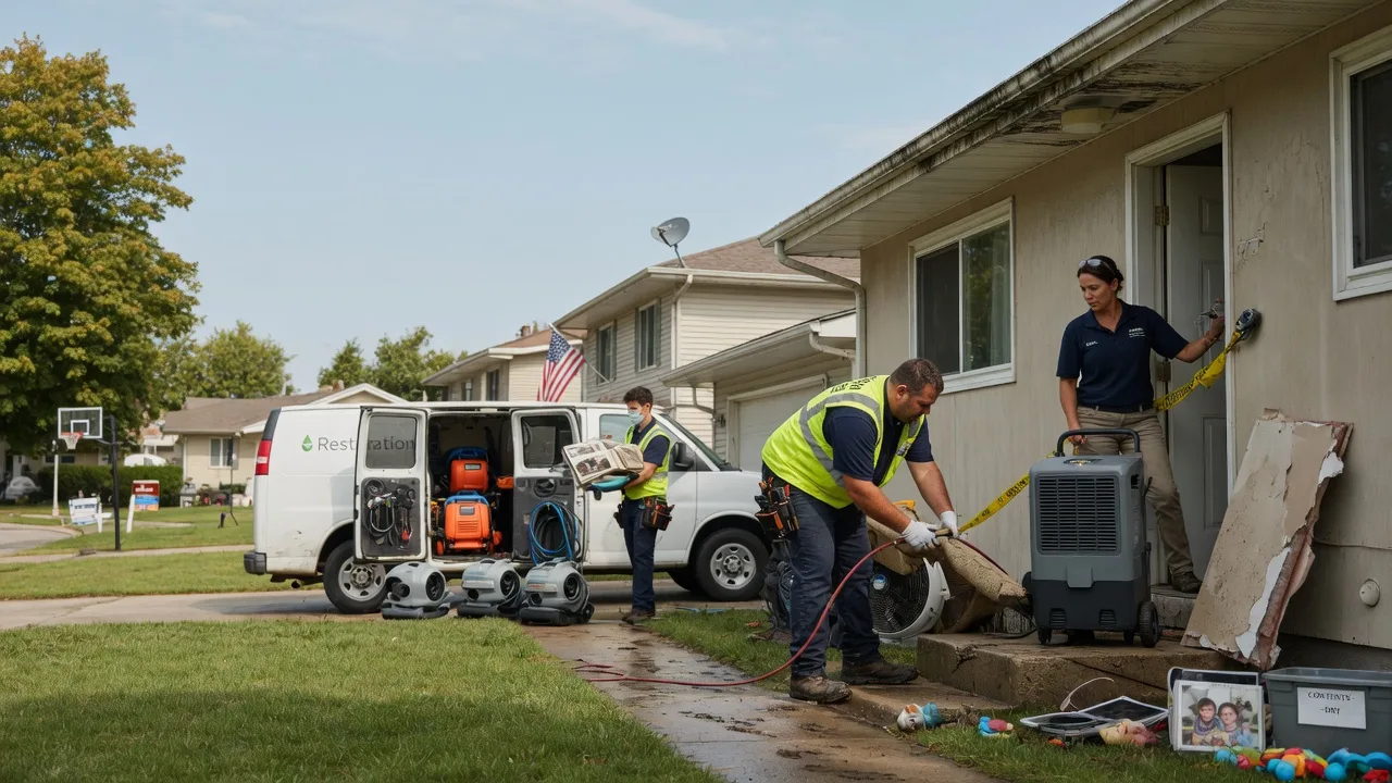 Water Damage Restoration in Arcadia, KS near me